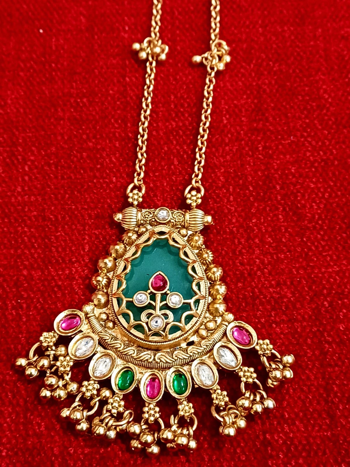 Brass Pendent Set