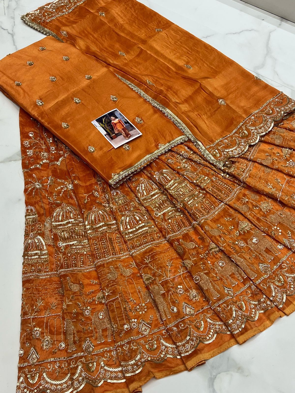 Designer dress material