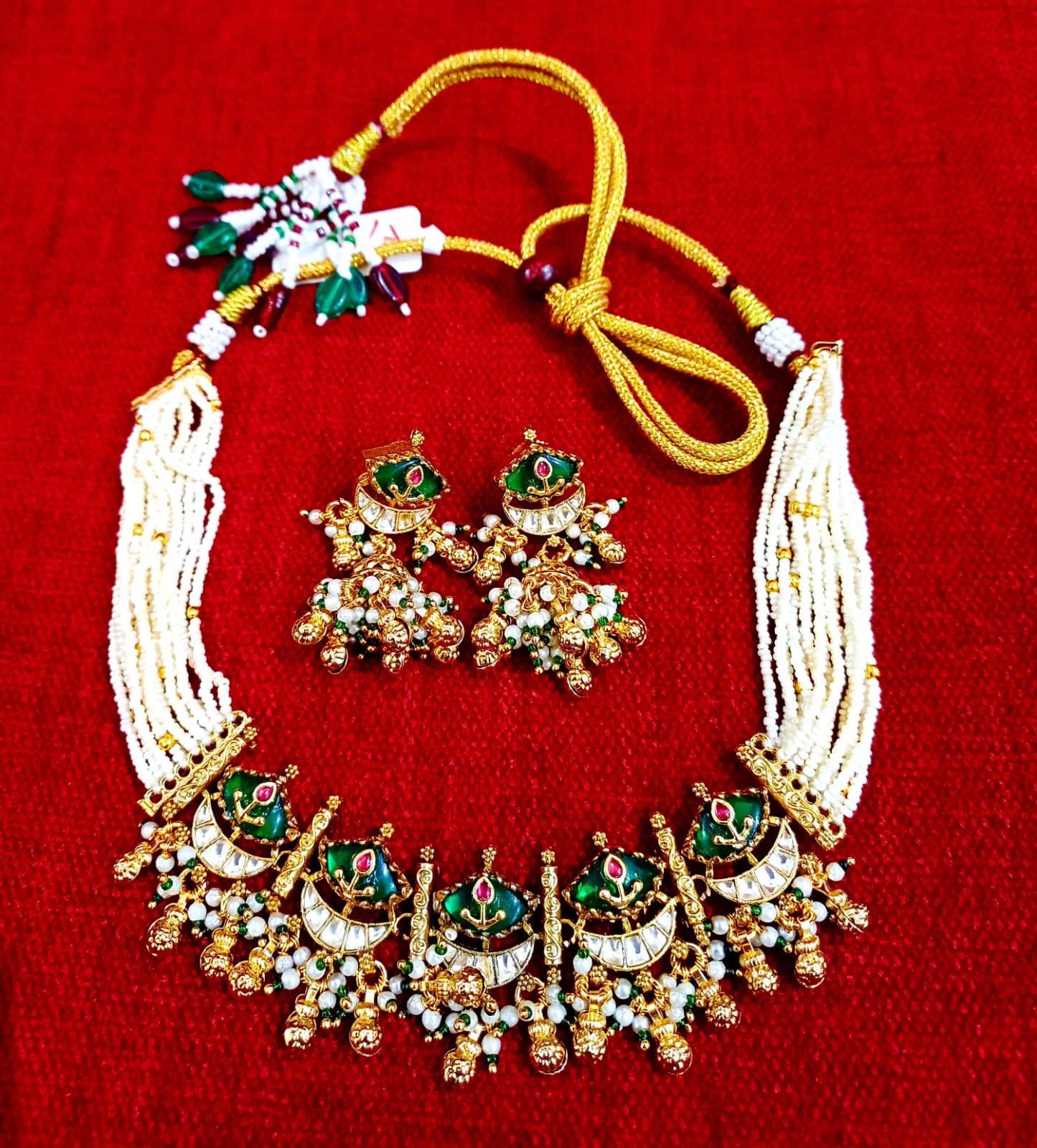 Jadau Jewellery Set