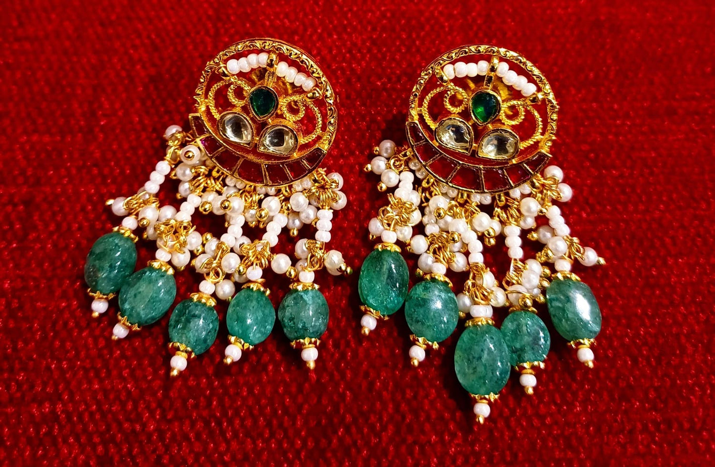 Jadau Jewellery Set