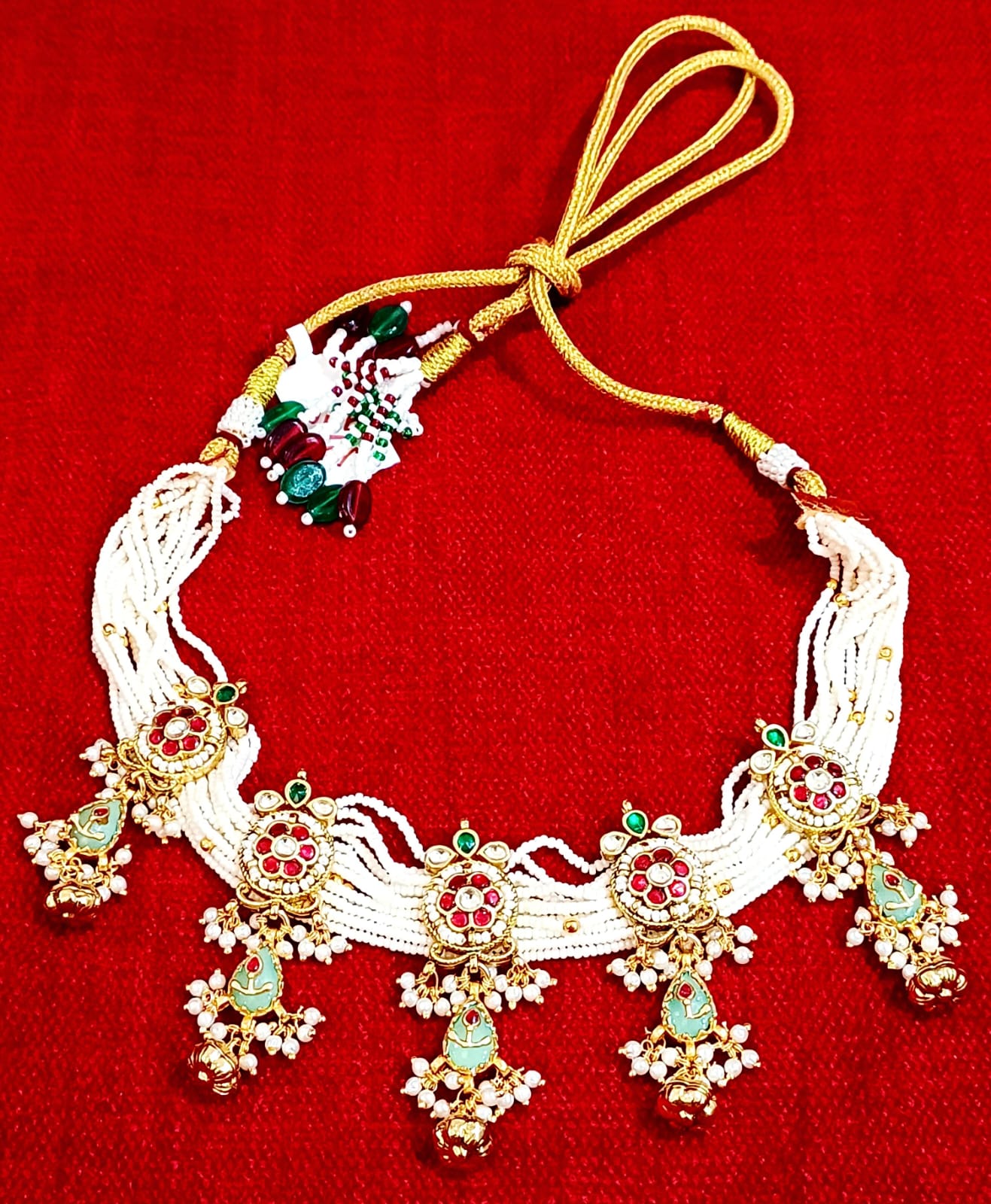Jadau Jewellery Set
