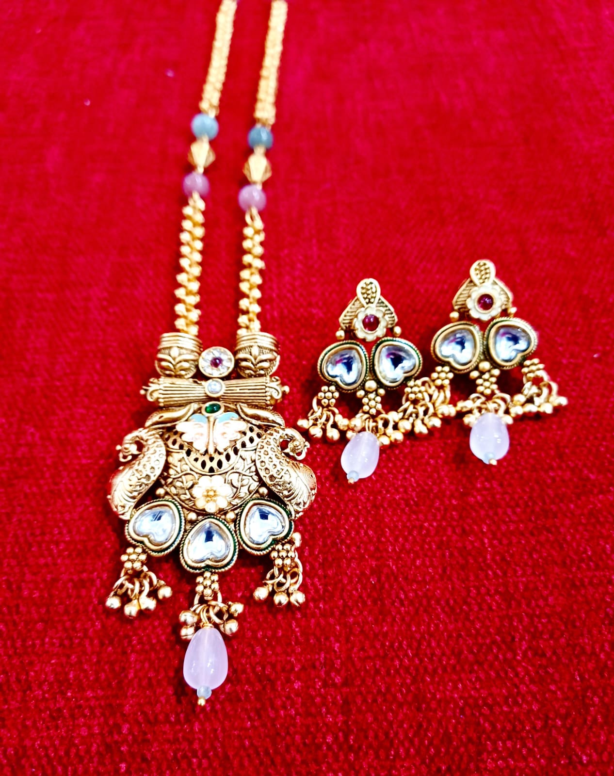 Brass Pendent Set