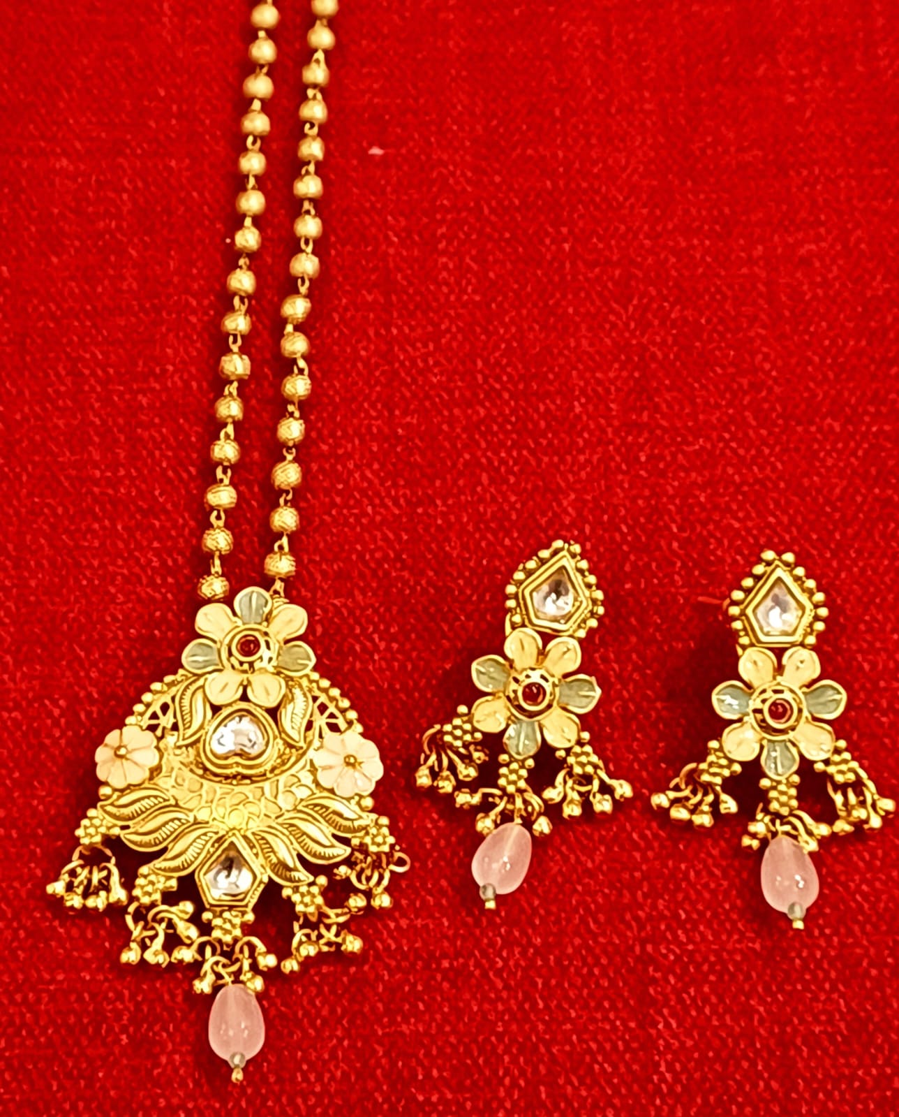 Brass Pendent Set