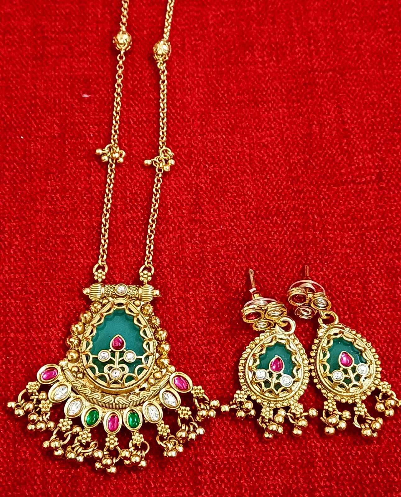 Brass Pendent Set