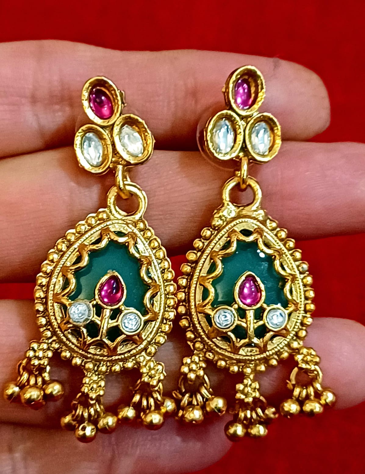 Brass Pendent Set