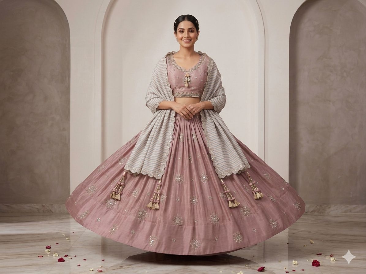 Wedding wear lahenga set