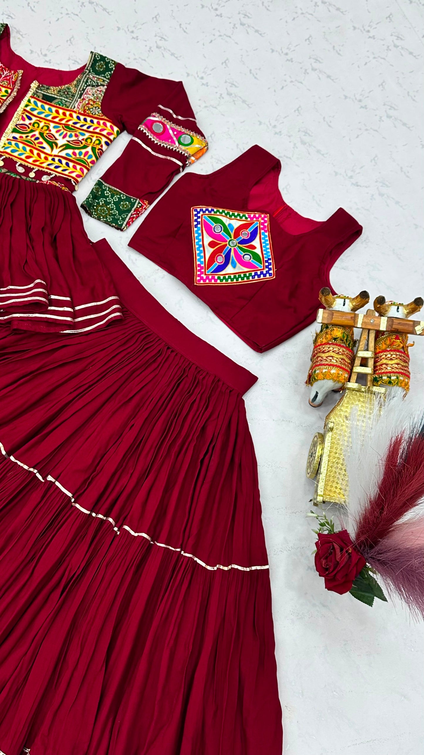 Gamthi chanya choli