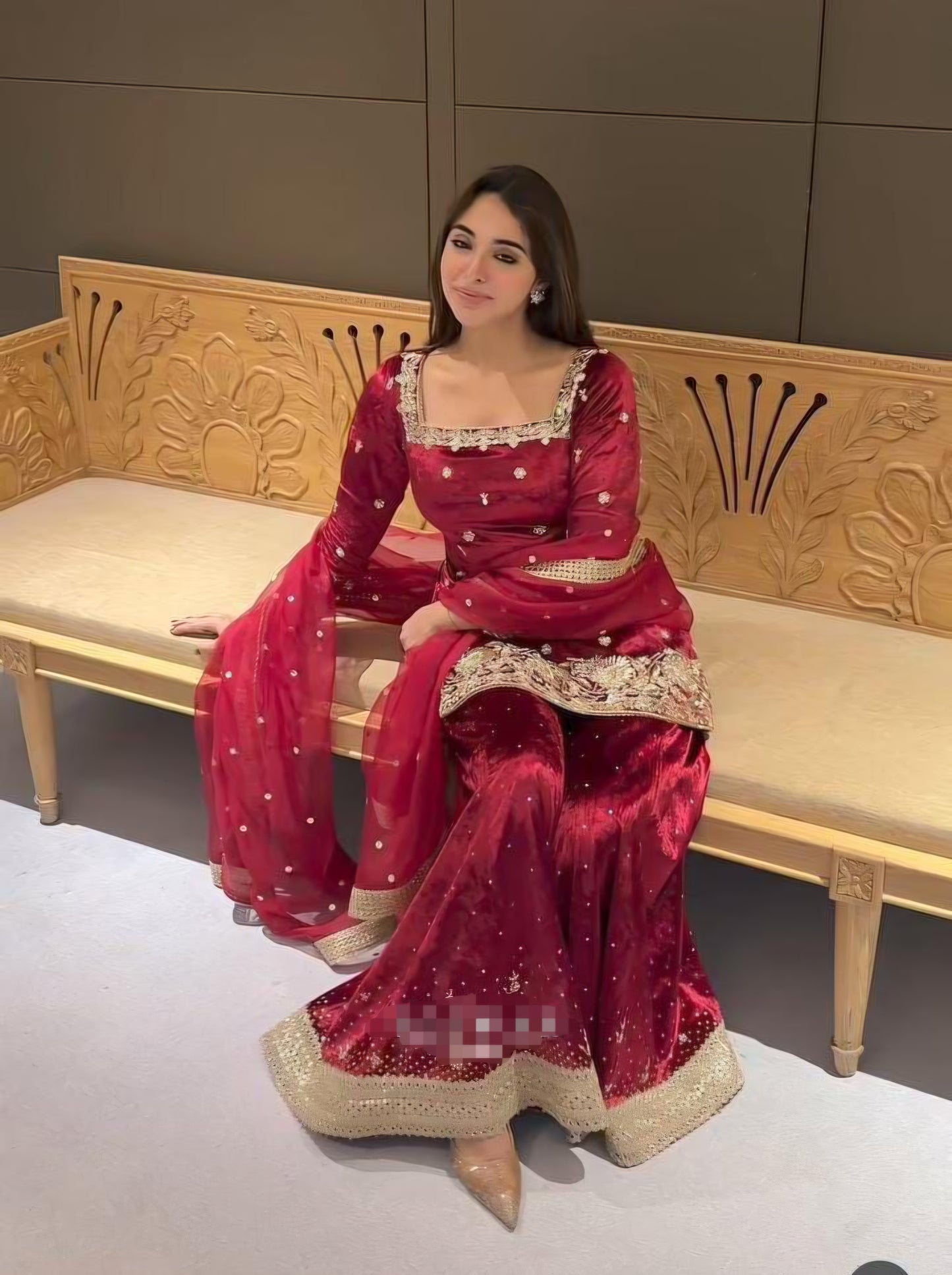 Sharara dress material