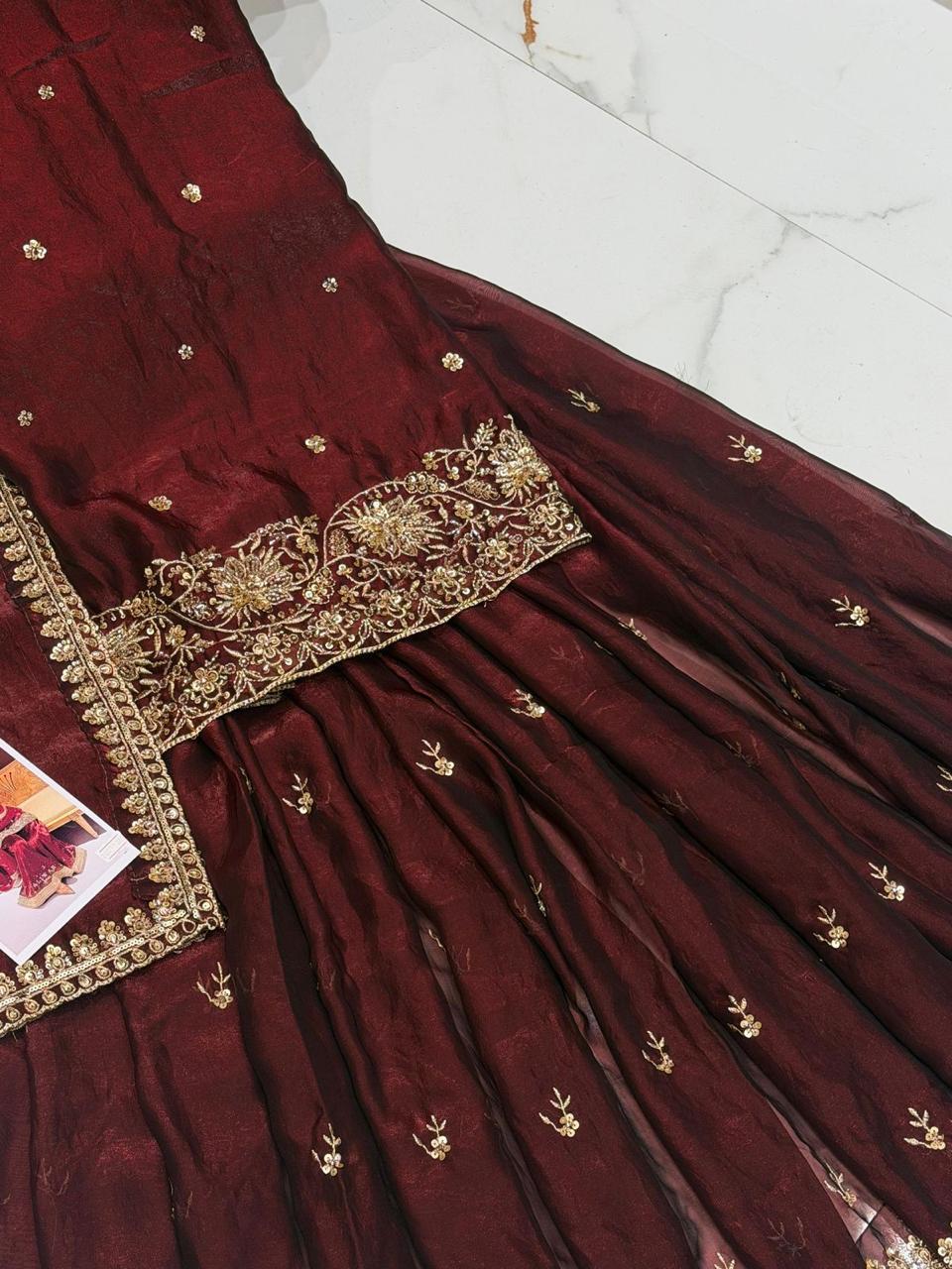 Sharara dress material