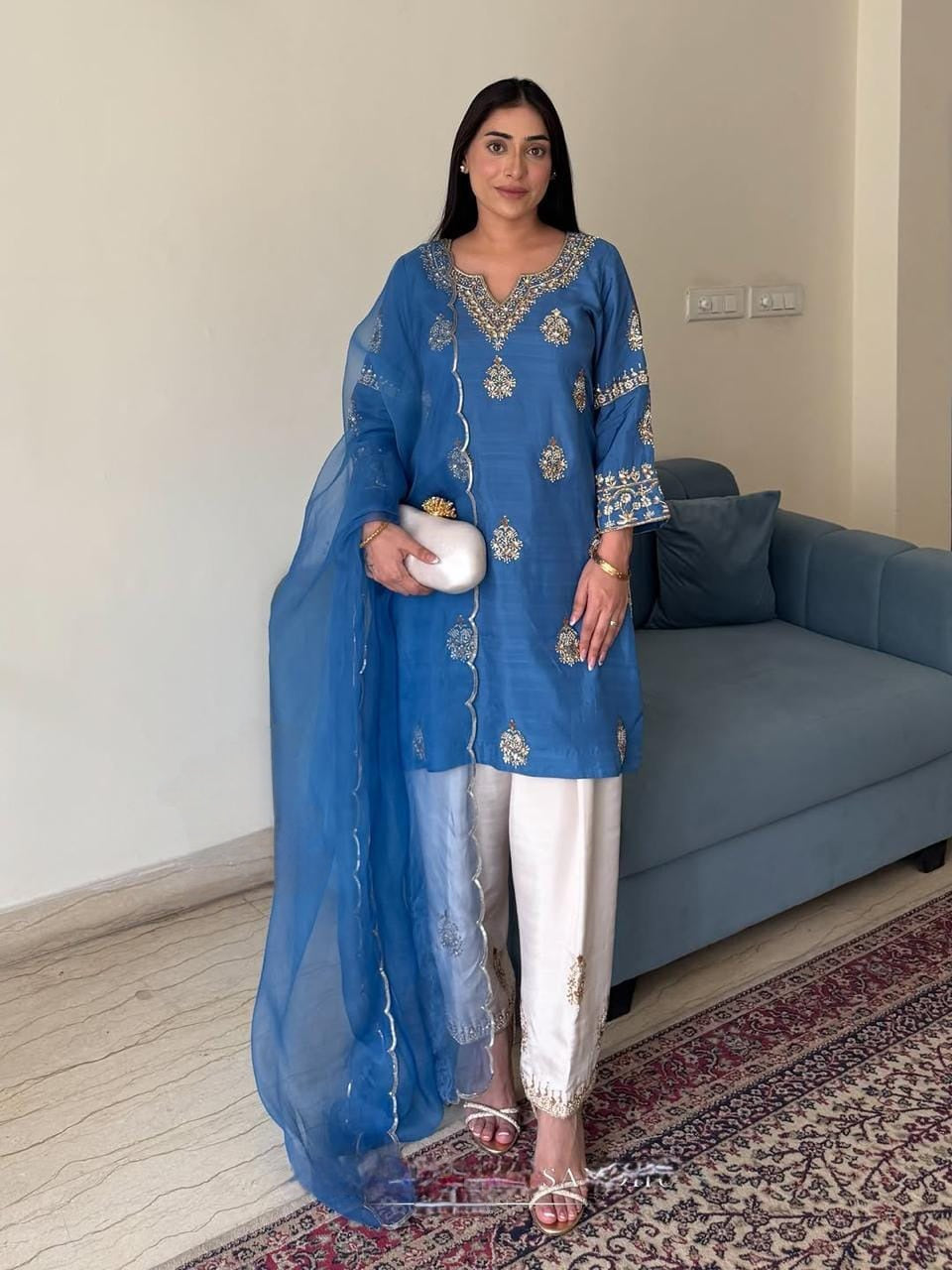 Designer dress 👗 material