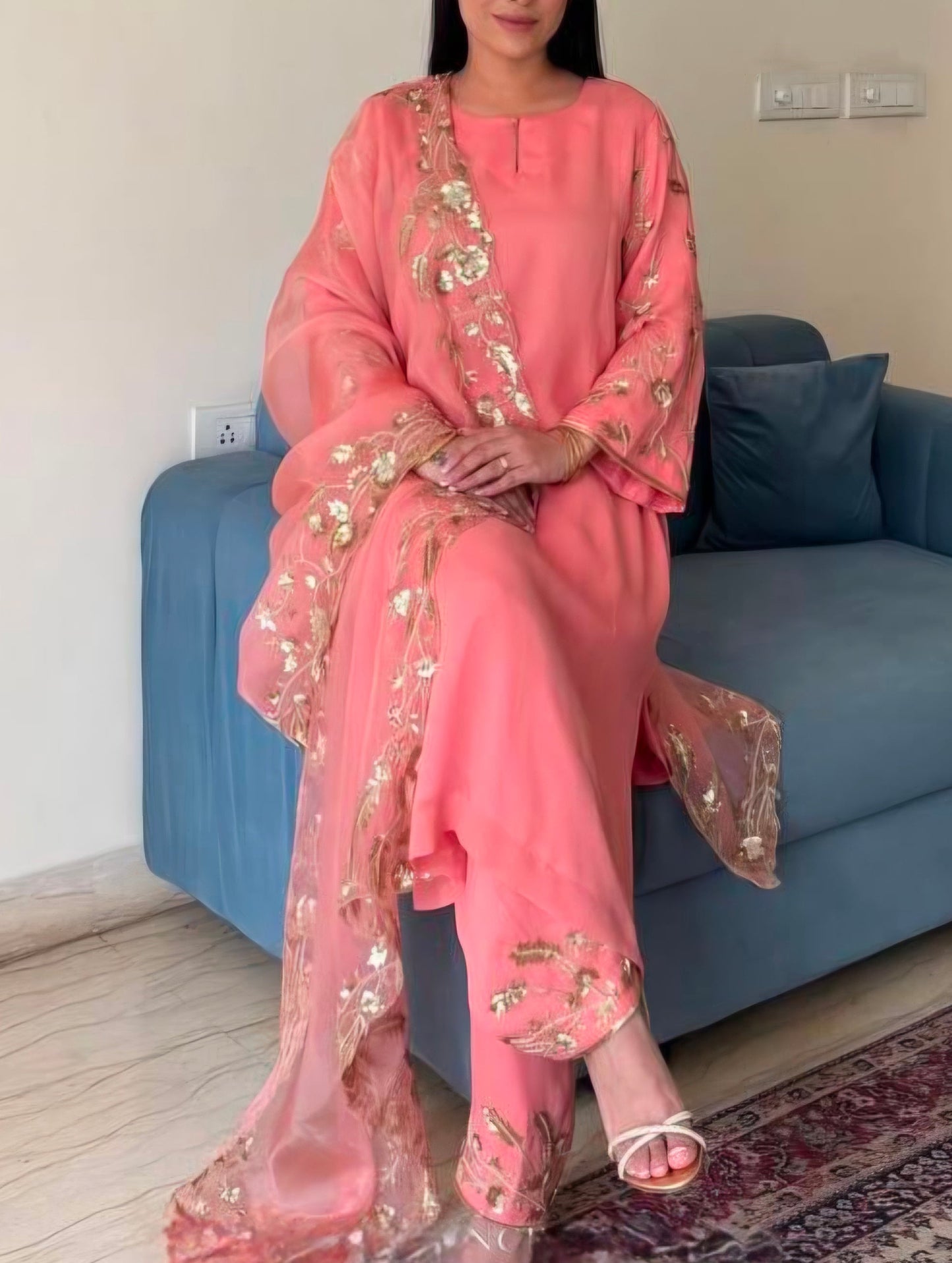 Designer dress material