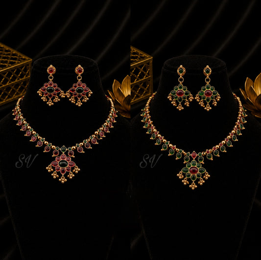 2 in 1 Necklace set