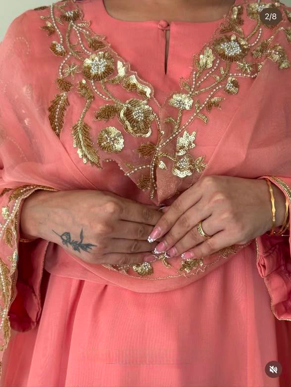Designer dress material