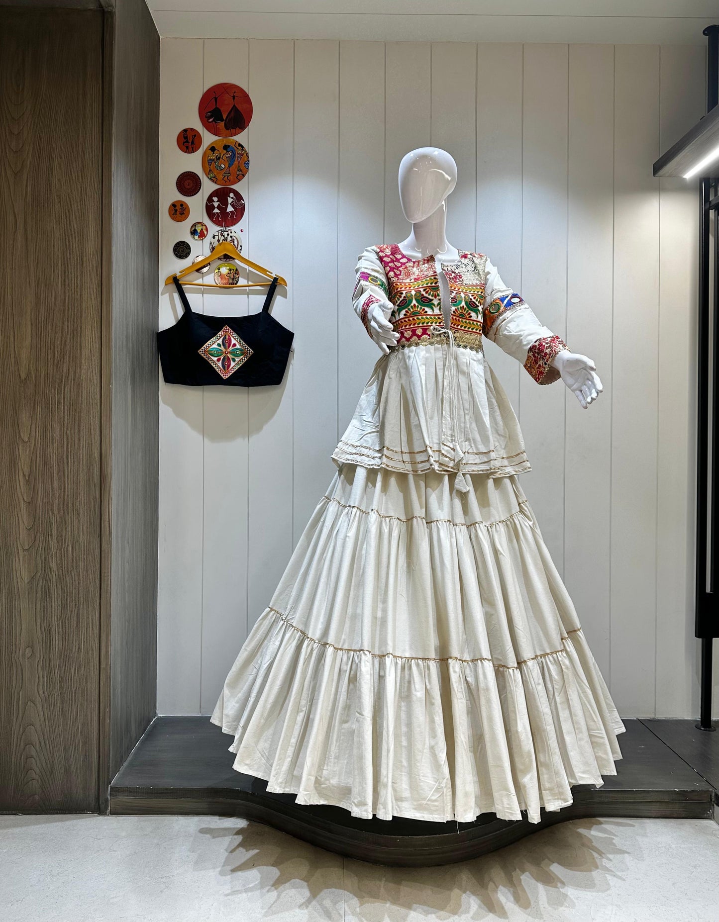 Desi style ghaghra choli
