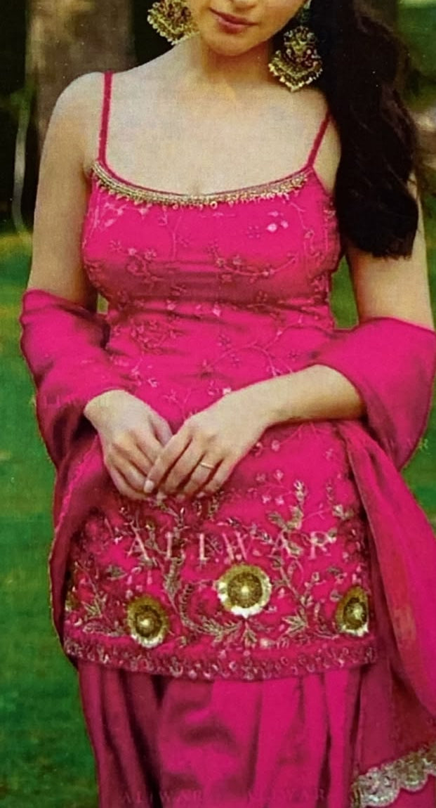 Designer dress material