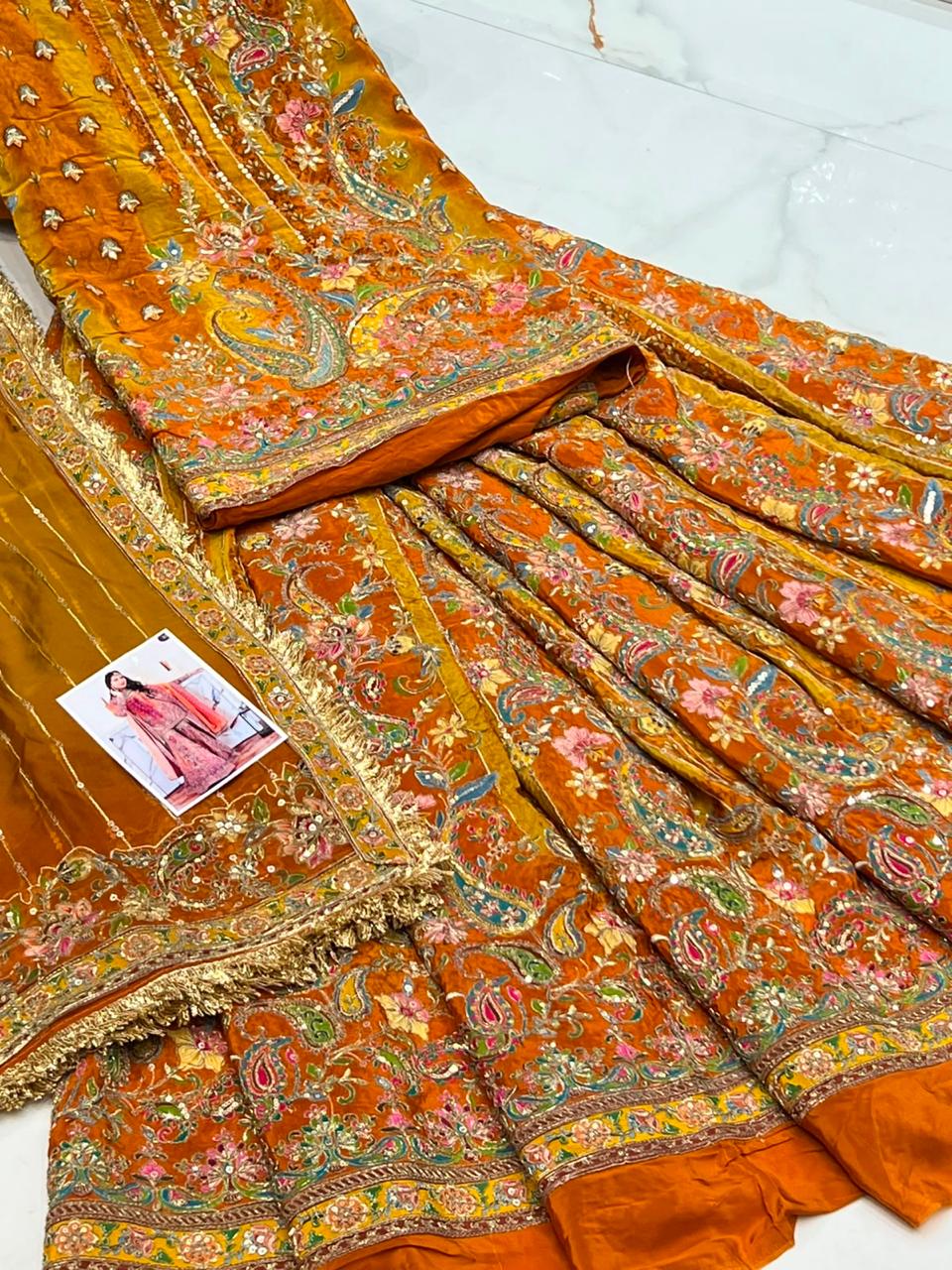 Designer dress materials