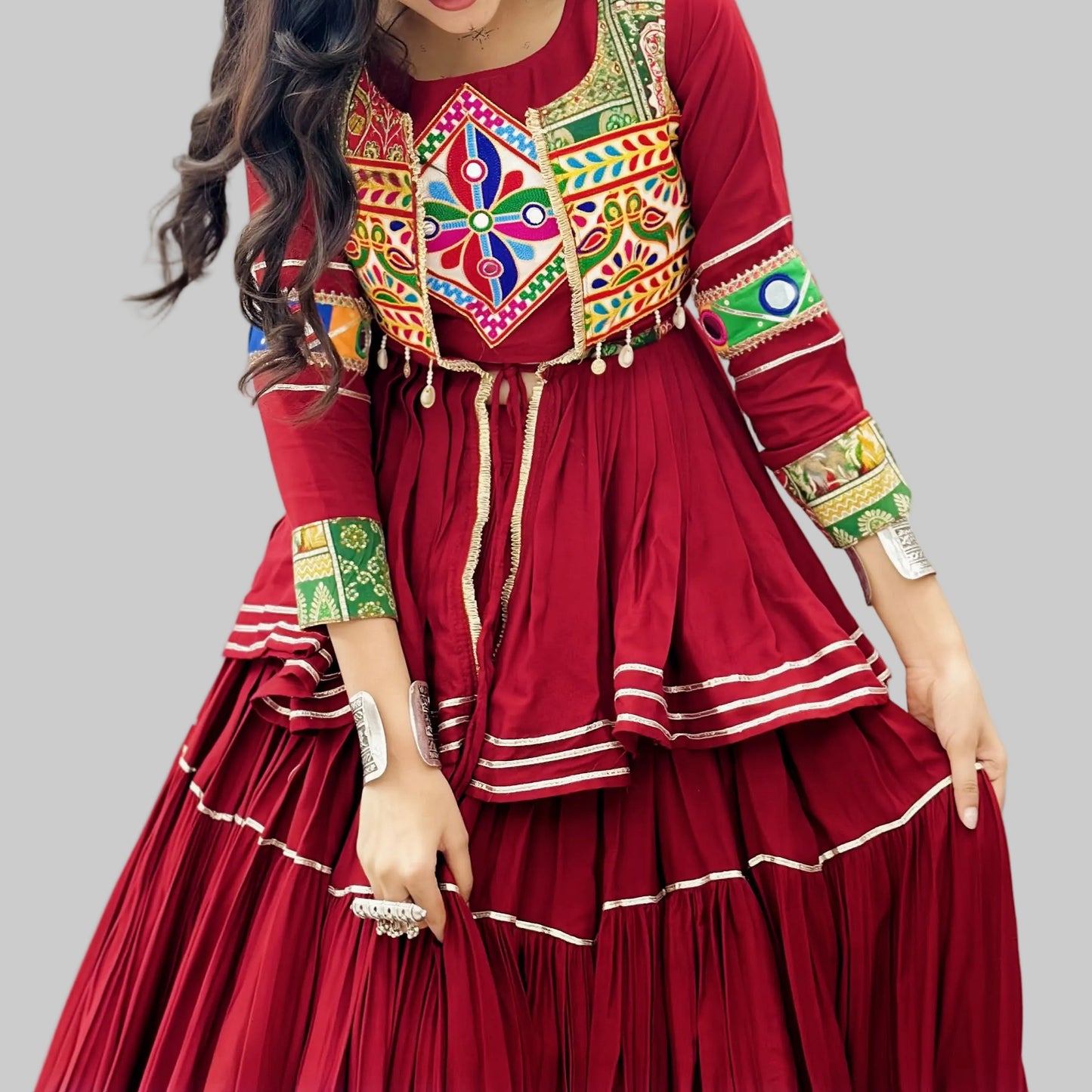 Gamthi chanya choli