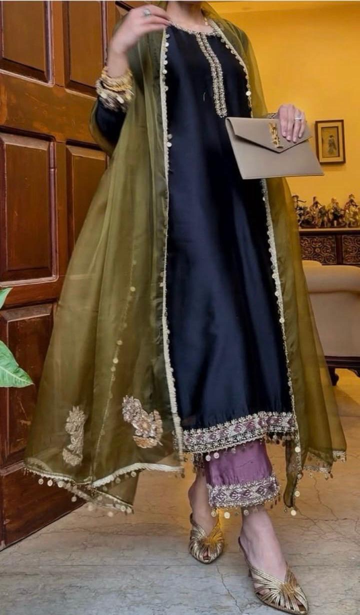 Designer dress material